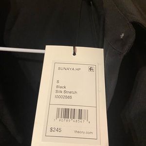 Theory silk shirt size S